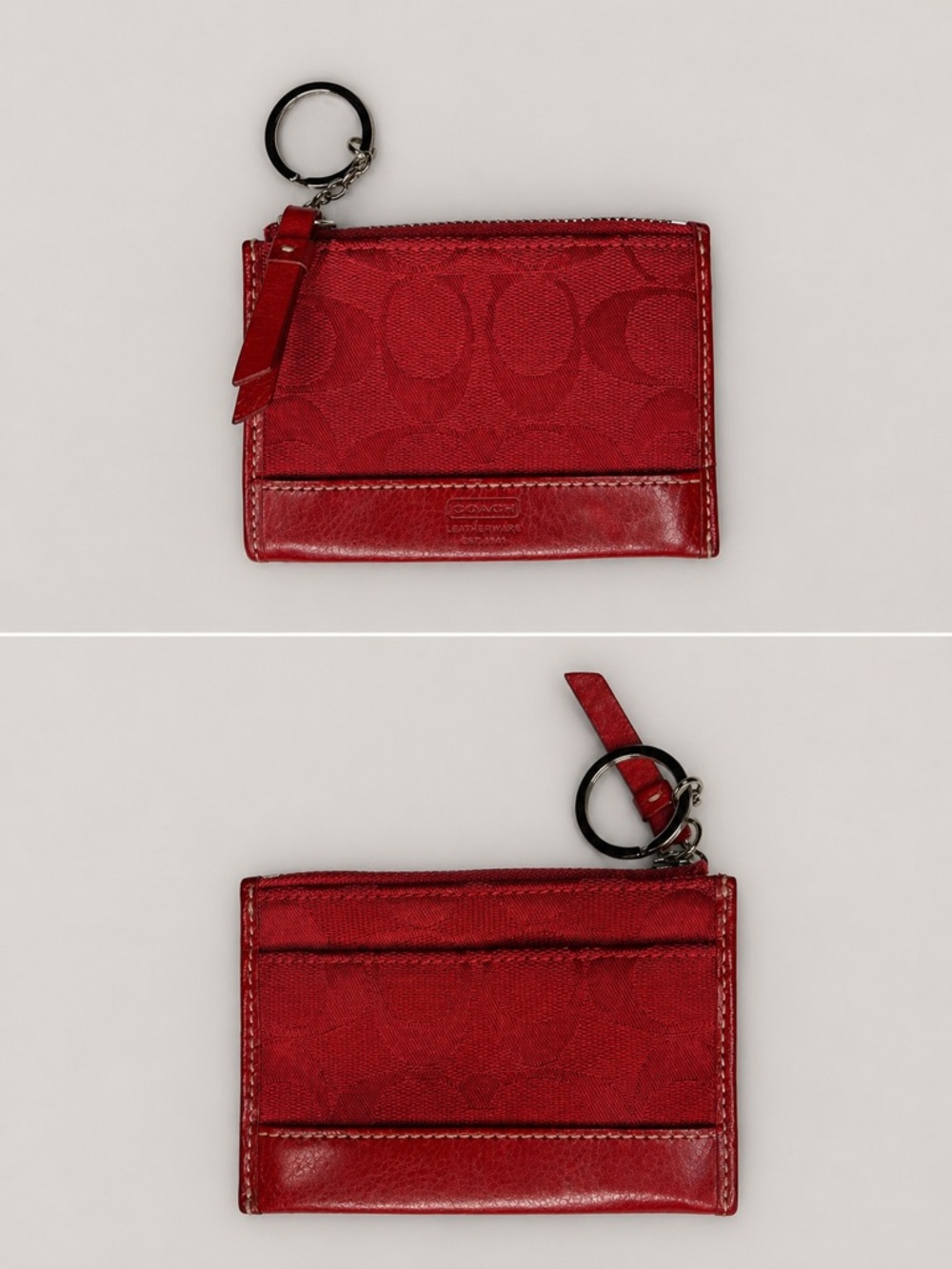 Coach Derby Tote with Coach Card Case - Picture 3 of 5